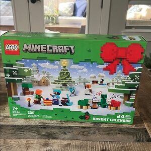 LEGO Minecraft Advent Calendar - Green, White, and Multicolor